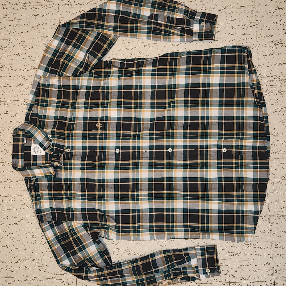 Brooks Brothers Flannel Regent Fit Button Down Long Sleeve Casual Dress Shirt